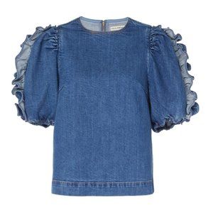 Ulla Johnson Ruffle Sleeve Top